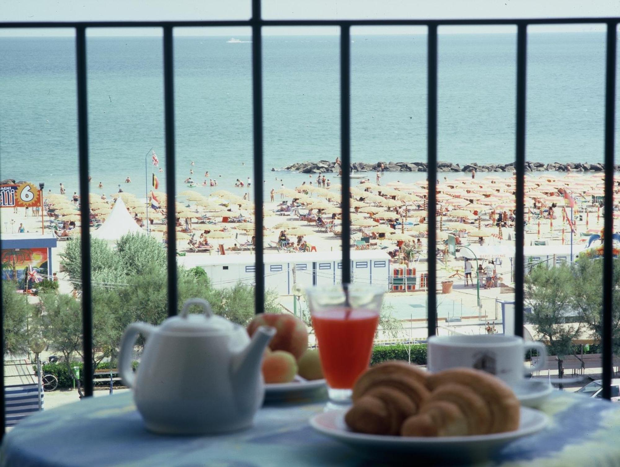 Hotel De La Plage Rimini Kültér fotó