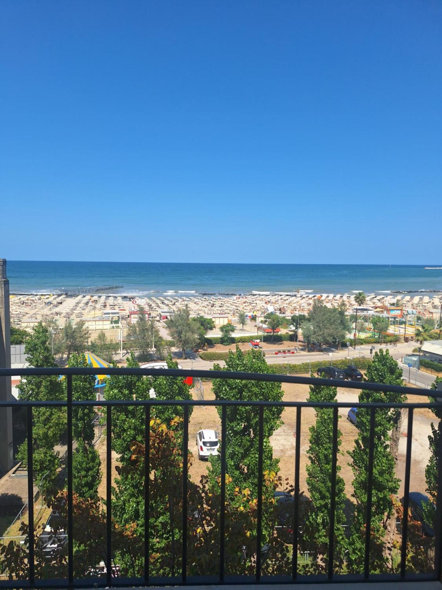Hotel De La Plage Rimini Kültér fotó
